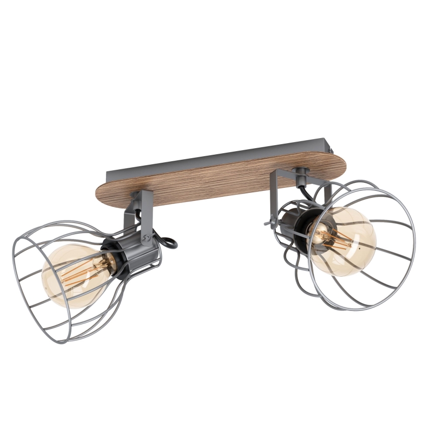 Eglo 98135 - Spotlight SAMBATELLO 2xE27/40W/230V