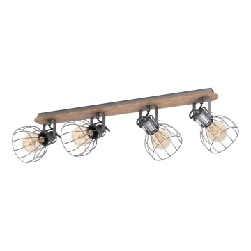 Eglo 98137 - Spotlight SAMBATELLO 4xE27/40W/230V