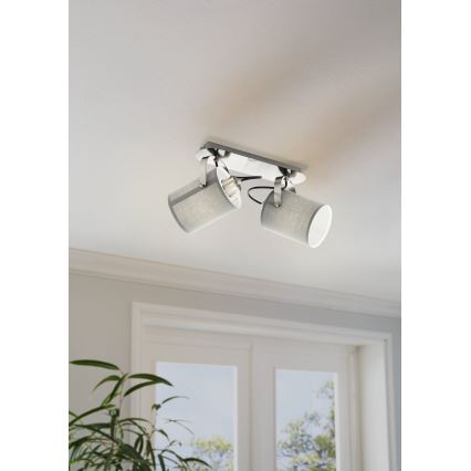 Eglo 98139 - Spotlight VILLABATE 2xE27/10W/230V