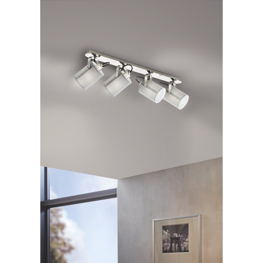 Eglo 98142 - Spotlight VILLABATE 4xE27/10W/230V