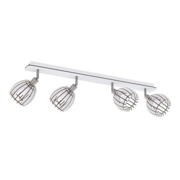 Eglo 98164 - Spotlight COSSANO 4xE14/28W/230V