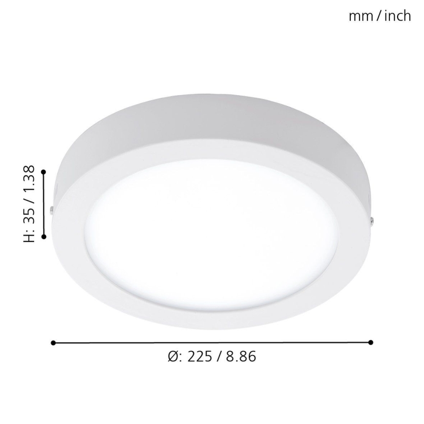 Eglo 98171 - LED Dimbar Utomhusbelysning ARGOLIS-C LED/16,5W/230V IP44