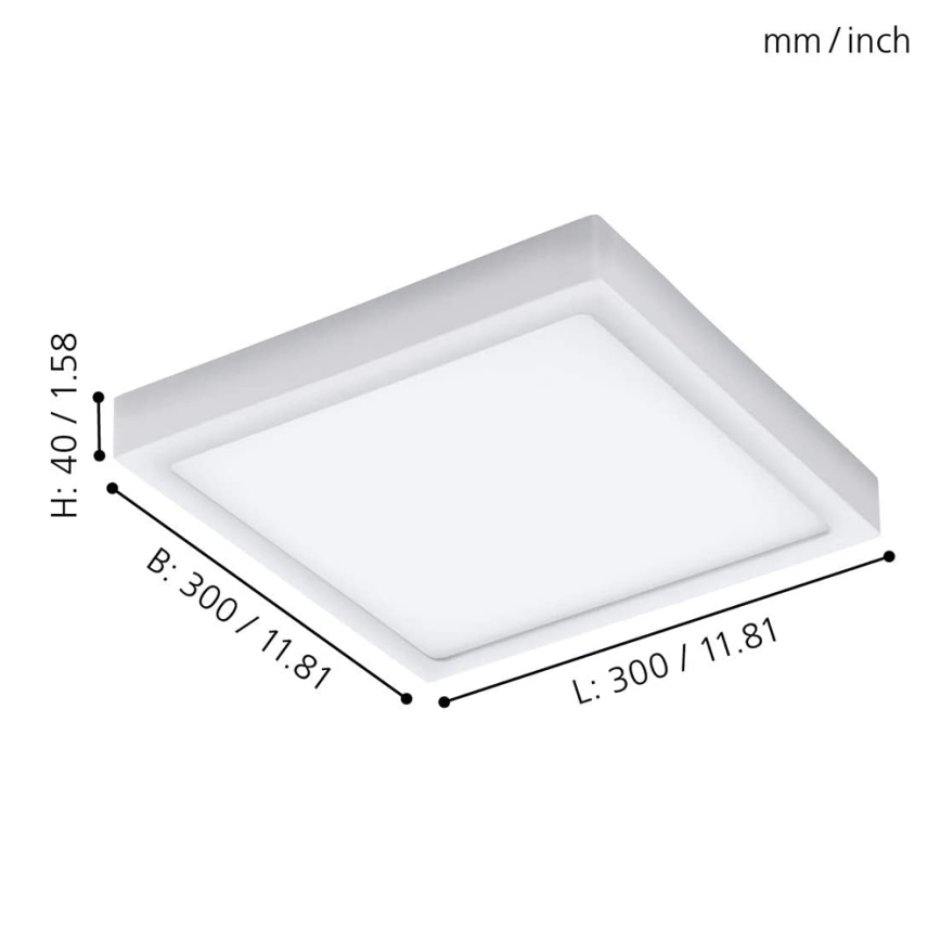 Eglo 98172 - LED Dimbar Utomhusbelysning ARGOLIS-C LED/22W/230V IP44