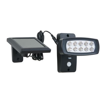 Eglo - LED solcell väggbelysning med sensor LED/1,2V 600 mAh IP44