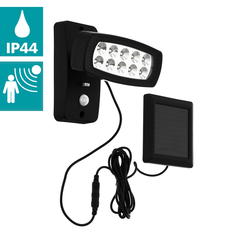 Eglo - LED solcell väggbelysning med sensor LED/1,2V 600 mAh IP44