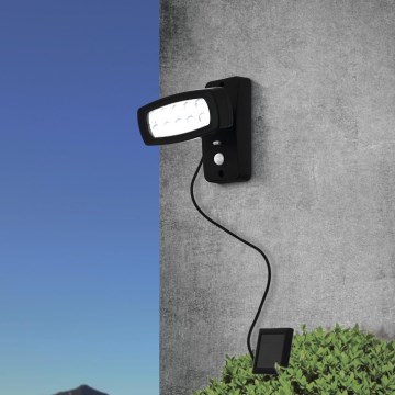 Eglo 98187 - LED SolVägglampabelysning med sensor PALIZZI LED/1,2V IP44