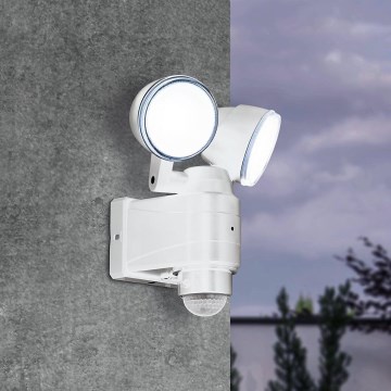 Eglo 98194 - LED Utomhusbelysning med sensor CASABAS 2xLED/4W/4xLR14 IP44