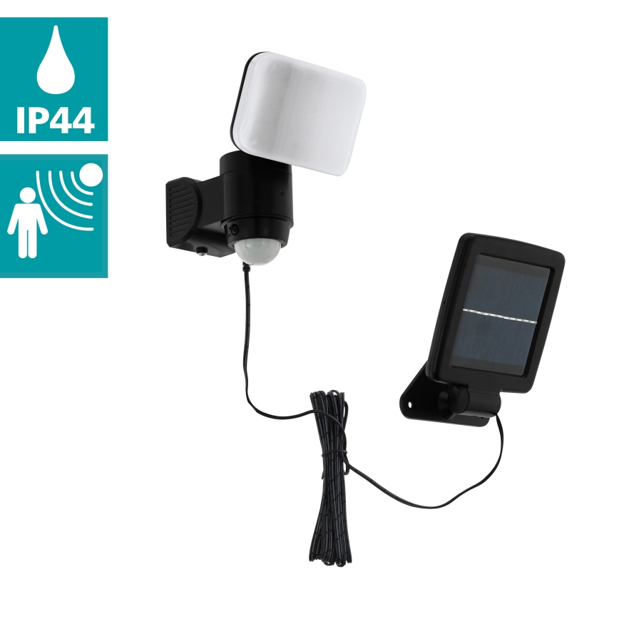 Eglo - LED solcell väggbelysning med sensor LED/3,7V 1800 mAh IP44