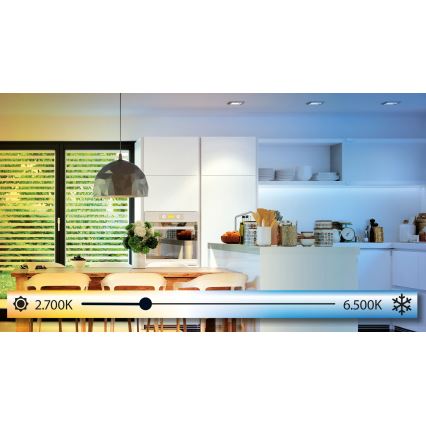 Eglo 98205 - Dimbar LED-panel SALOBRENA-A LED/30W/230V + Fjärrkontroll 