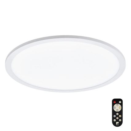 Eglo 98208 - LED Dimbar Takbelysning SARSINA-A LED/19,5W/230V + Fjärrkontroll