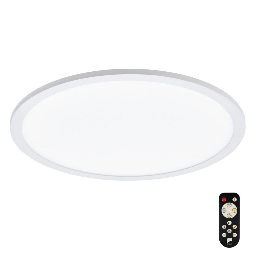 Eglo 98208 - LED Dimbar Takbelysning SARSINA-A LED/19,5W/230V + Fjärrkontroll