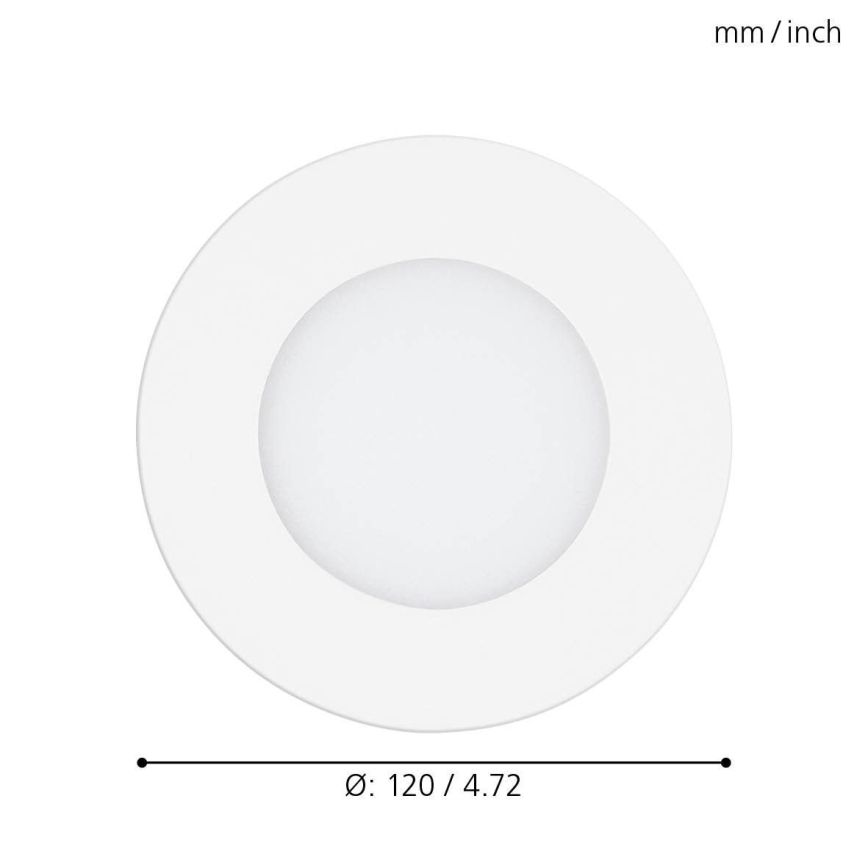 Eglo 98212 - LED Dimbar Hängande Takbelysning FUEVA-A LED/5W/230V + Fjärrkontroll
