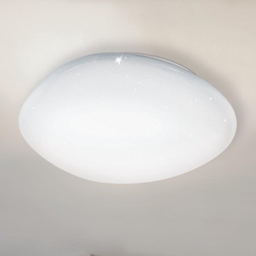 Eglo 98227 - LED Dimbar Takbelysning SILERAS-A LED/24W/230V + Fjärrkontroll