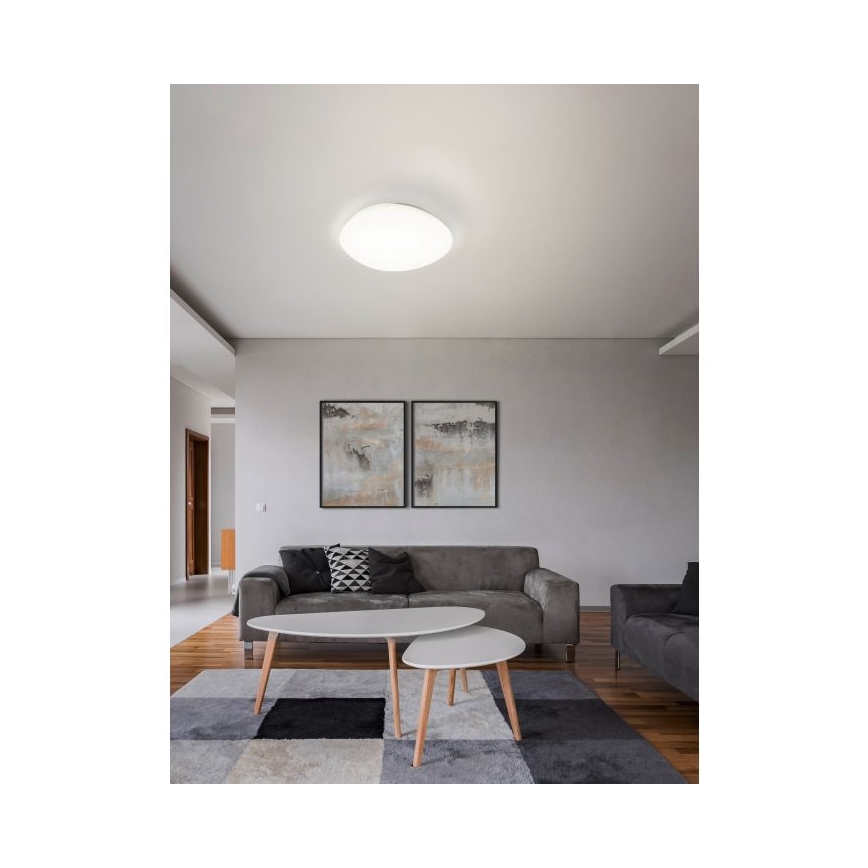 Eglo 98228 - LED Dimbar Takbelysning SILERAS-A LED/36W/230V + Fjärrkontroll 