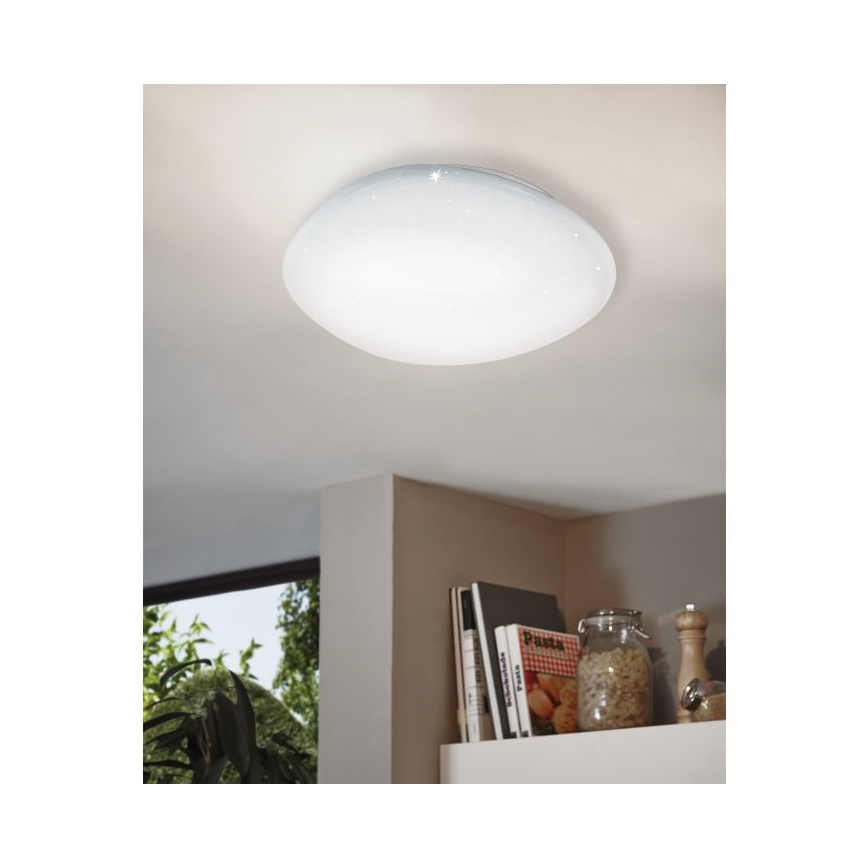 Eglo 98228 - LED Dimbar Takbelysning SILERAS-A LED/36W/230V + Fjärrkontroll 
