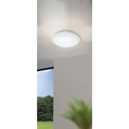 Eglo 98228 - LED Dimbar Takbelysning SILERAS-A LED/36W/230V + Fjärrkontroll 