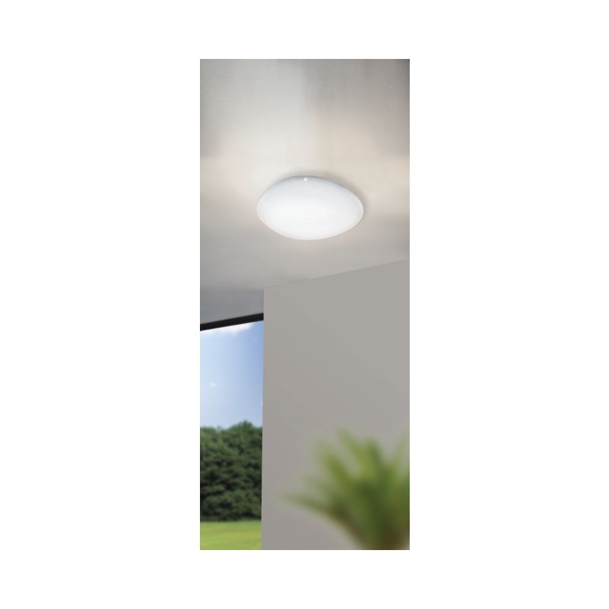 Eglo 98228 - LED Dimbar Takbelysning SILERAS-A LED/36W/230V + Fjärrkontroll 
