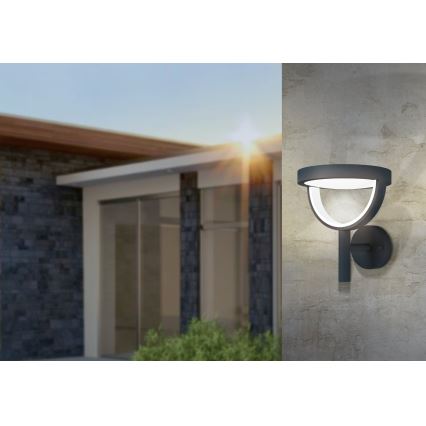 Eglo 98234 - LED Utomhus Väggbelysning FRANBilI-C LED/15W/230V IP44