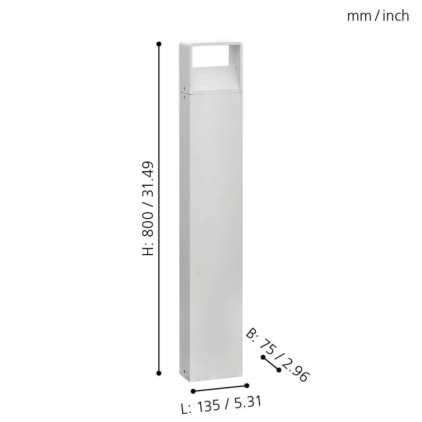 Eglo 98268 - LED Utomhuslampa DONINNI LED/5W/230V IP44