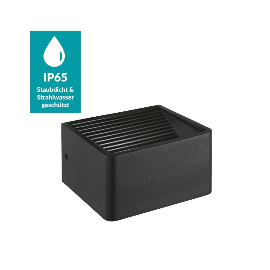 Eglo - LED vägglampa för utomhusbruk LED/6W/230V IP44