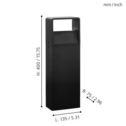 Eglo 98271 - LED Utomhuslampa DONINNI LED/5W/230V IP44