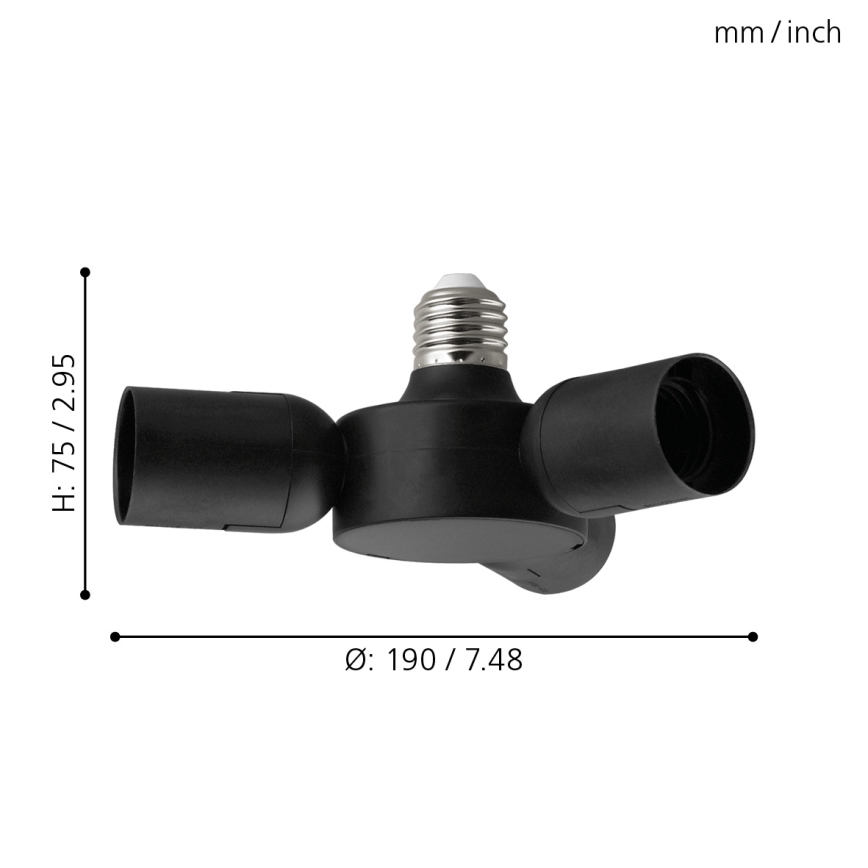 Eglo 98279 - Montering RUEDA 3xE27/20W