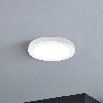 Eglo 98292 - LED Dimbar Takbelysning FUEVA-A LED/14W/230V + Fjärrkontroll