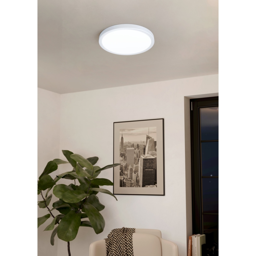 Eglo 98293 - LED Dimbar Takbelysning FUEVA-A LED/20W/230V + Fjärrkontroll