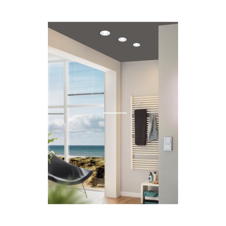 Eglo 98305 - LED Dimbar Infälld Takbelysning SALICETO LED/6W/230V