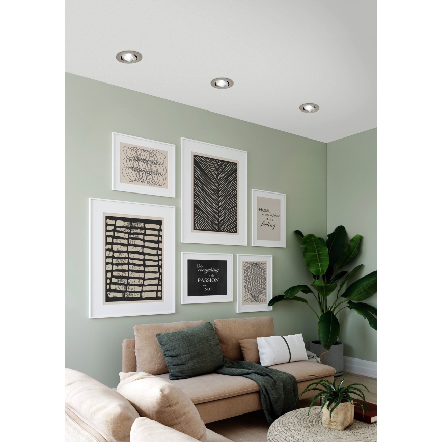 Eglo 98307 - LED Dimbar Infälld Takbelysning SALICETO LED/6W/230V