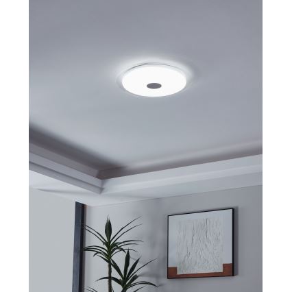 Eglo 98323 - LED Dimbar Takbelysning LANCIANO LED/24W/230V + Fjärrkontroll 