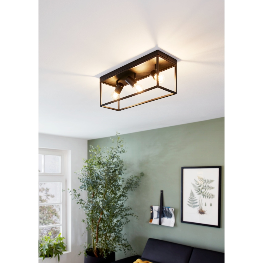 Eglo 98333 - Takbelysning SILENTINA 3xE27/40W/230V