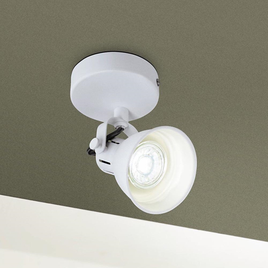 Eglo 98393 - LED Väggspotlight SERAS 1xGU10/3,3W/230V