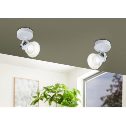Eglo 98393 - LED Väggspotlight SERAS 1xGU10/3,3W/230V