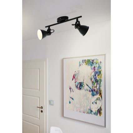 Eglo 98398 - LED Spotlight SERAS 2xGU10/3,3W/230V