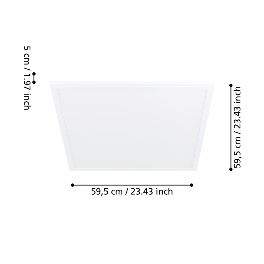 Eglo 98418 - LED Takbelysning med sensor SALOBRENA-M LED/34W/230V