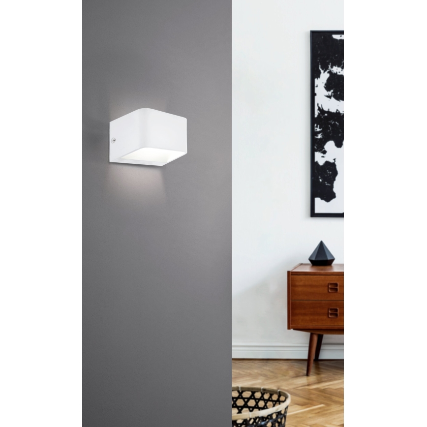 Eglo - LED väggbelysning LED/6W/230V 3000K vit