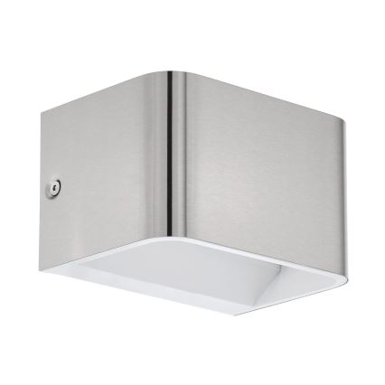 Eglo - LED väggbelysning LED/6W/230V 3000K matt krom