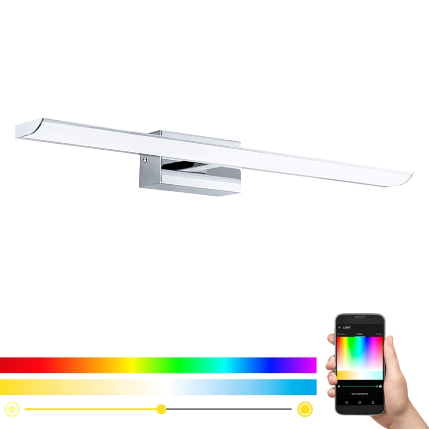 Eglo - LED RGB Ljusreglerad badrum belysning LED/15,6W/230V IP44 + fjärrkontroll