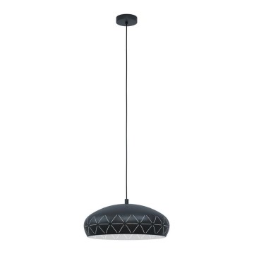 Eglo 98467 - Ljuskrona med snöre RAMON 1xE27/28W/230V