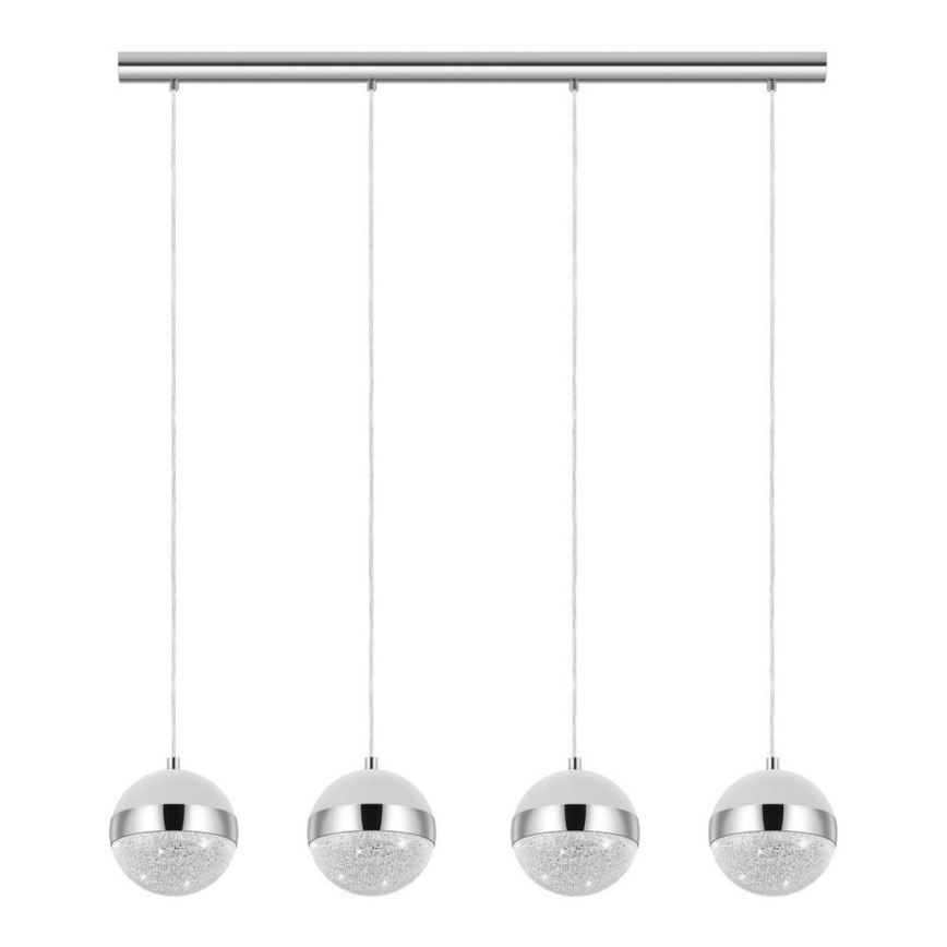 Eglo 98557 - LED Ljuskrona med snöre LICOROTO 4xG9/3W/230V