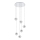 Eglo 98558 - LED Ljuskrona med snöre LICOROTO 6xG9/3W/230V