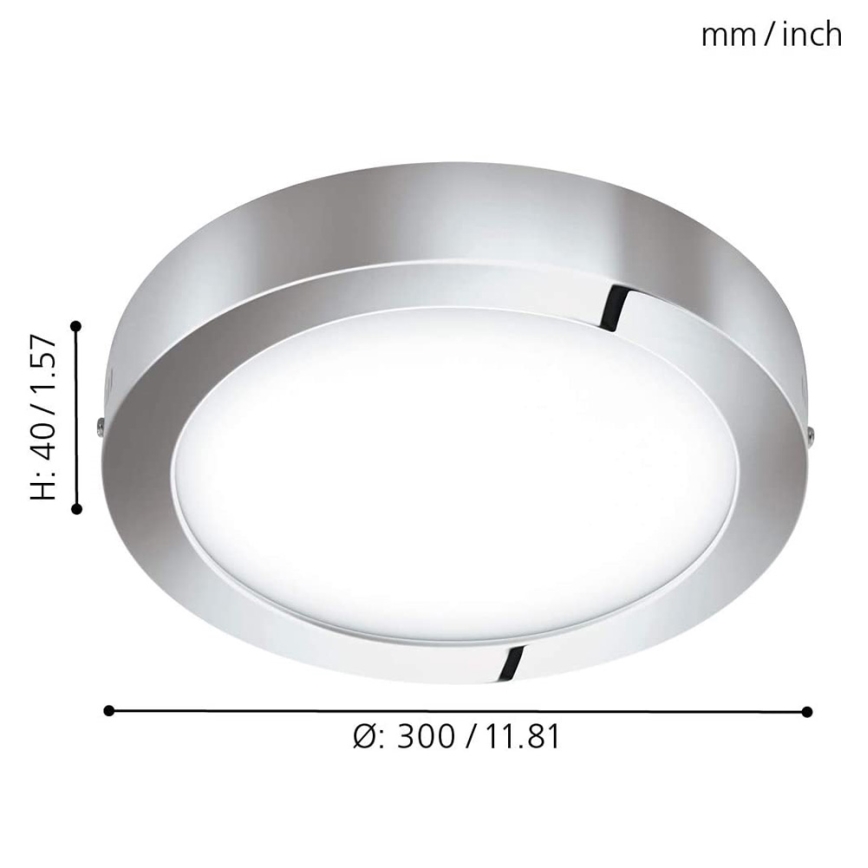 Eglo 98559 - LED RGB Dimbar Takbelysning FUEVA-C LED/21W/230V
