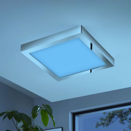 Eglo 98561 - LED RGB Dimbar Takbelysning FUEVA-C LED/21W/230V