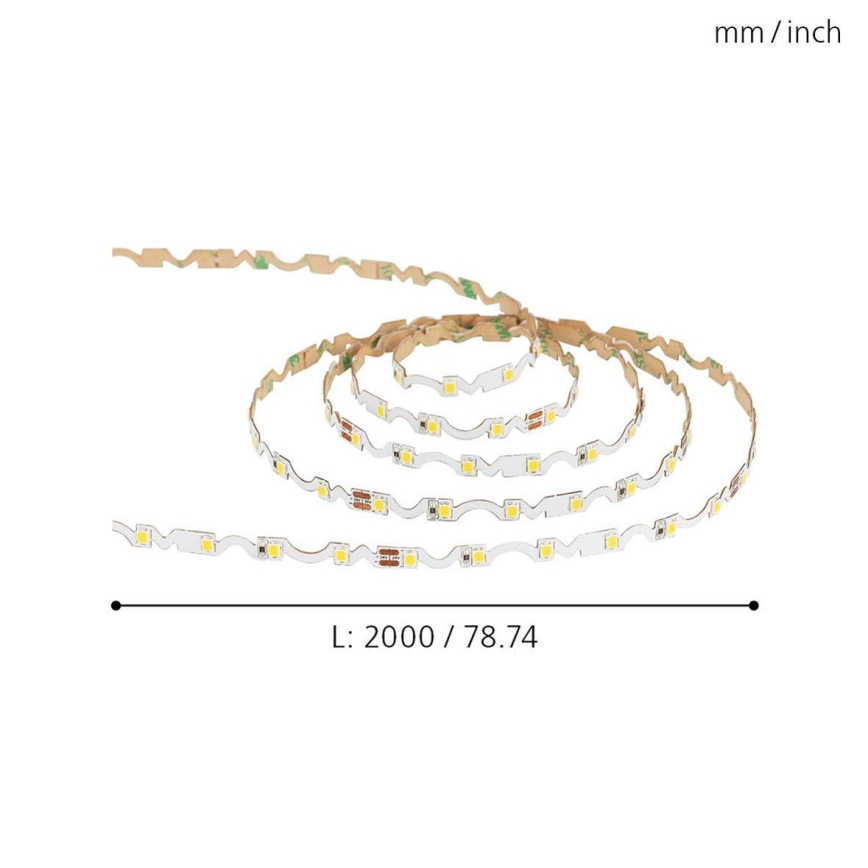 Eglo 98571 - LED-slinga ljusslinga LED/9,6W/230V/24V