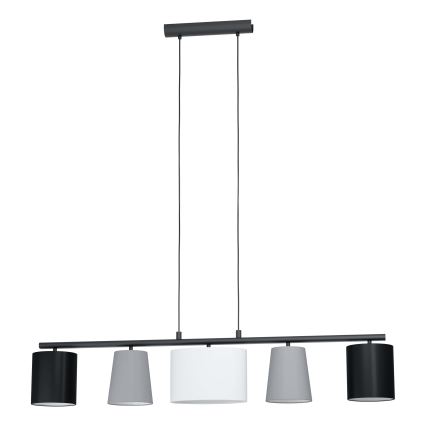 Eglo 98588 - Ljuskrona med snöre ALMEIDA 5xE14/25W/230V