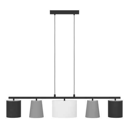 Eglo 98588 - Ljuskrona med snöre ALMEIDA 5xE14/25W/230V