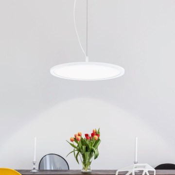 Eglo 98605 - LED RGB Dimbar Ljuskrona med snöre CERIGNOLA-C LED/21W/230V + Fjärrkontroll