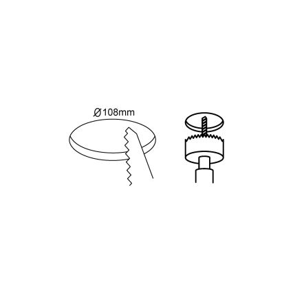 Eglo 98632 - KIT 3x LED infälld belysning FUEVA 3xLED/5W/230V