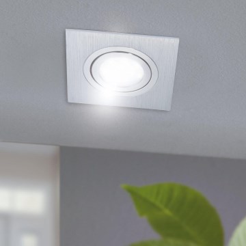 Eglo 98636 - Infälld LED-belysning  AREITIO 1xGU10/5W/230V